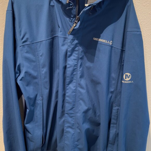 Blue Merrell Opti Shell Rain Jacket. - Picture 2 of 8